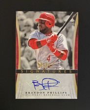 Brandon Phillips 2013 Select Signatures Auto Gem Mint picture