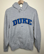 Nike Duke Blue Devils Team Gray/Blue Pullover Hoodie Sweatshirt picture