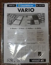 6S VARIO BLACK Lighthouse Stock pages pack of 5 Dbl. sided NEW 6 Row picture
