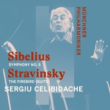 Munchner Philharmoni - Sibelius: Symphony No. 5 & Stravinsky: The Firebird [New picture