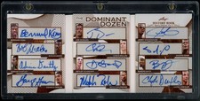 2025 Leaf History Book Dominant Dozen Auto Drexler Dumars Kemp Davis Gervin /20 picture