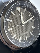Citizen Eco-Drive WDR Men's Date Calendar Blue Dial Watch 41mm AW1147-52L picture