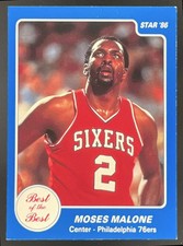 1986-87 Star Best of the Best #10 Moses Malone picture