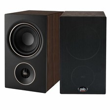 PSB Alpha P3 Bookshelf Stereo Speakers Pair Walnut picture