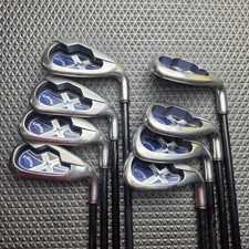 Callaway X-18 Iron Set 5-PW SW LW RH R Flex System 75 Cw Graphite Approx 38 Read picture