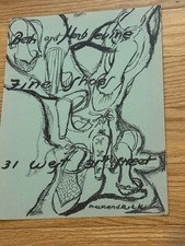 1951 Beth &  Herbert Levine Shoe Lithograph- Lilian Mackendrick Artwork COA picture