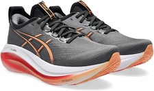 USA Ascis Nimbus Gel 27 Men's Shoes Grey Red Walking Sneaker picture