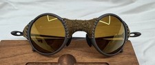 Oakley X-Metal Mars Leather Gold Michael Jordan, RARE VINTAGE M*000786 EXCELLENT picture