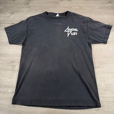 Angel Du$t Band T-Shirt VTG Y2K Distressed Faded Turnstile Large picture