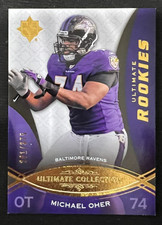 MICHAEL OHER 2009 Ultimate Collection #190 Rookie RC Baltimore Ravens #281/375 picture