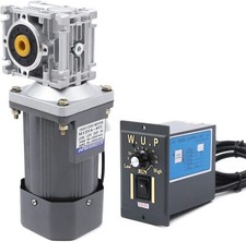 Worm Gear Reducer Gearbox Motor AC 110V 120W Gearmotor Worm Gear Motor picture
