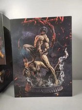 H29CM US Attack on Titan Eren Jaeger In Combat GK PVC Painted Statue Figure Toy picture