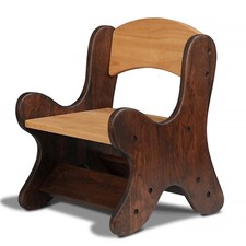 CONSDAN Kids Chair, USA Grown Hardwood Toddler Chairs, Accent Kids Desk Chair picture