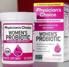 PHYSICIAN'S CHOICE WOMEN'S PROBIOTIC 60 COUNT BB picture