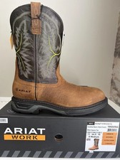 Ariat Men’s Workhog XT H2O carbon Toe Waterproof Boots Size 11D picture