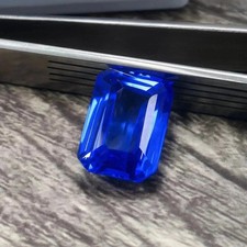 AAA 25.37 Ct  Natural Pink Sapphire Loose Emerald  cut Certified Gemstone picture