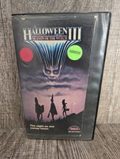 Halloween III: Season of the Witch 1982 First Print VHS MCA Vintage Rental Tape picture
