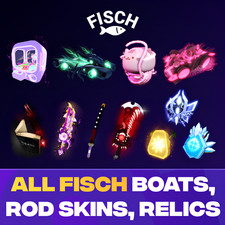 🎣 ALL FISCH Coins/Boats/Relics/Rod Skins🐟 Cheap | Fast Delivery⚡ picture