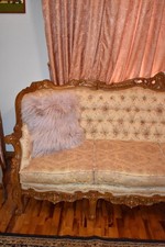 Mongolian Sheepskin Pillows | Baby Pink Fur Sheepskins Pillows | Mongolian Lamb picture