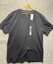 Xersion Xtreme Tee Black Short Sleeve Cotton T-Shirt Men's 2XL picture