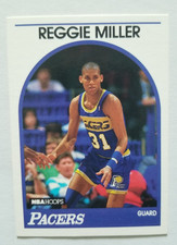 Reggie Miller 1989-90 Hoops #29 Indiana Pacers picture