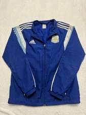 Adidas Men’s Argentina AFA Originals Lucid Blue Track Top Jacket Size M picture
