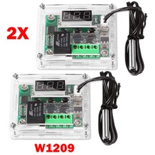 2pcs W1209 DC12V Digital Thermostat Temperature Control Switch Sensors With Case picture