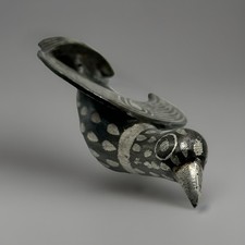 Central Asian Bird With Silver Inlay Motif 19 Centuries picture