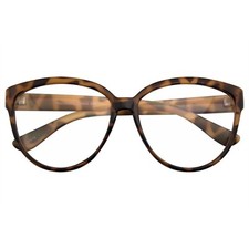 Womens Retro Nerd Clear Lens Fashion Cat Eye Geek Glasses picture