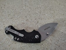 Kershaw 7CR13 3800 Black Folding Pocket Knife Textured Handle picture