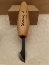 Flexcut style Hooked Skew Carving Knife. Hook Radial Bevel picture