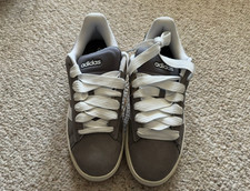 Adidas Grand Court Alpha Men’s Sneakers Size 9.5 Grey White Casual Shoes New picture