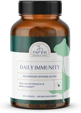 7th Manna Daily Immunity - Lion's Mane with Cordyceps, Turkey Tail & Reishi 60ct picture
