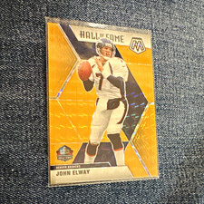2020 Panini Mosaic John Elway Hall of Fame #293 Gold Mosaic /25 Broncos picture