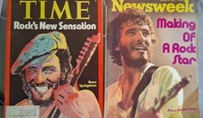 Original 1975 Time And Newsweek Bruce Springsteen Magazines picture