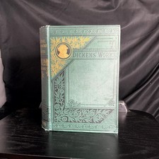 Oliver Twist, Pictures from Italy, American Notes Dickens Illustrated Antique picture