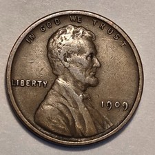 #6 Nicer Low Mintage 1909 P Lincoln Wheat Cent picture