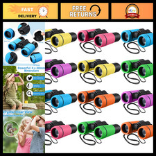 12 Pcs Kids Binoculars - Shockproof Compact, Lightweight, Multi-Color Outdoor Fu picture