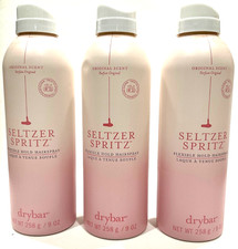 Lot of 3 Drybar Seltzer Spritz Flexible Hold Hairspray 9oz Original Scent New picture
