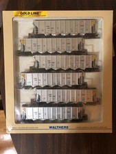 Walthers  HO  932-7842   RD4 Coal Hoppers   UP  (CMO)   6-Pack   RTR   NEW picture