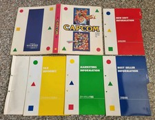 1992 Capcom Vintage Retail Promotional Press Kit Set [ 100% Authentic ] Japan picture