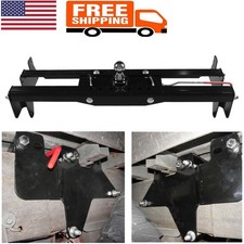 Complete Underbed Gooseneck Trailer Hitch System Fits 2001-2010 Silverado GMC picture