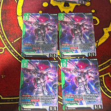Qubeley St13-001 Lr lot of 4 gundam card game 4x picture