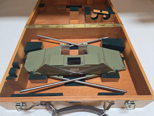 1 Wild Heerbrugg Mirror Stereoscope with Original Wooden Case, No Binoculars picture