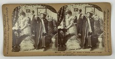 Antique Keystone Stereoview 12321 Au Revoir Mr Brown Comic 1903             L9 picture