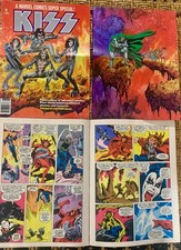 1977 KISS Lot:  Marvel Comic + Aucoin/Army Photos + Circus Magazine + CDs picture