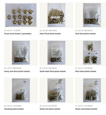 MASSIVE VINTAGE BRASS JEWELRY FINDINGS LOT – WHOLESALE / RESELLER LOT picture