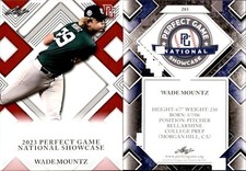 WADE MOUNTZ Rookie 2023 Leaf Perfect Game National Showcase #285 RED picture