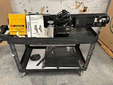 Omega D5-XL enlarger, condenser lamphouse, easel, baseplate, 4x5 holder, more picture