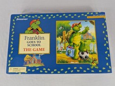 Franklin Goes To School The Game Vintage 1998 Ages Preschool to 8 Pre-Owned picture